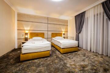 Фото номера Двухместный номер с 2 отдельными кроватями Отель Allegria Hotel г. Алба-Юлия 2
